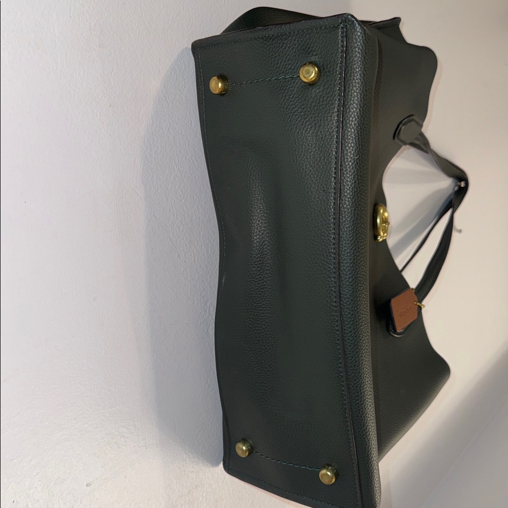 Coach Willow tote-dark green - Picture 8 of 8
